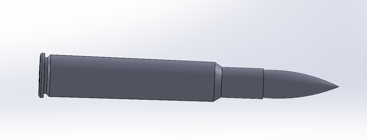 高精度穿甲工程子弹